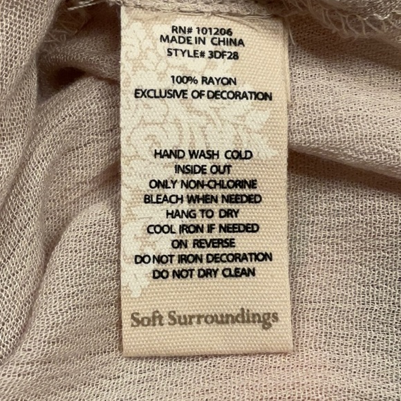 NWT Soft Surroundings Top - Picture 9 of 9